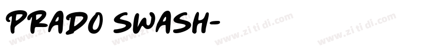 PRADO SWASH字体转换